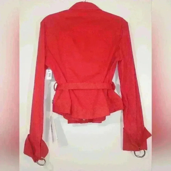 MARQUES'ALMEIDA BELTED DRILL JACKET. - Picture 4 of 9